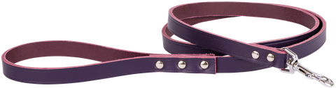 Greyhound Lead w/Snap Hook Purple