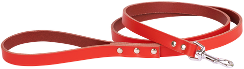 Greyhound Lead w/Snap Hook Red