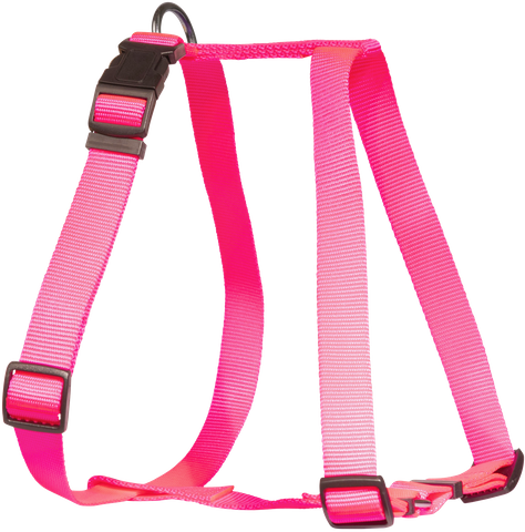 Harness Nyl 25mmx50-90cm Pink