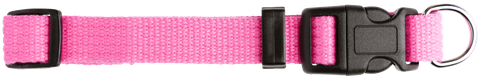 Collar Webbing Adj 20mmx25-40cm Pink