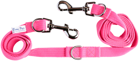 Lead Webbing Adj 20mm x 180cm Pink