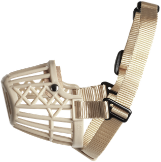 Dog Plastic Cage Muzzle #1