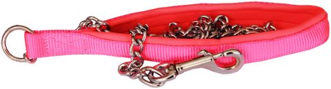 Dog Chain Lead with Neoprene Handle