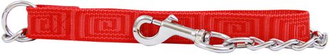 Maze Pattern Nylon Chain Dog Lead