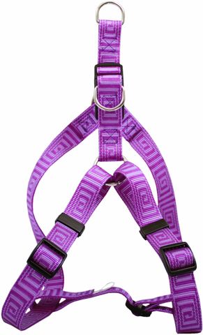 Harness Nylon Maze Step In Large Purple