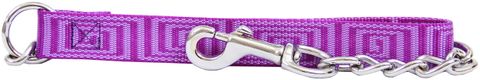 Lead Chain/Nylon Maze 3.5mm x 65cm Purp