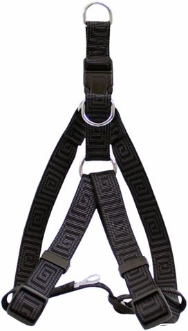 Harness Nylon Maze Step In Large Black