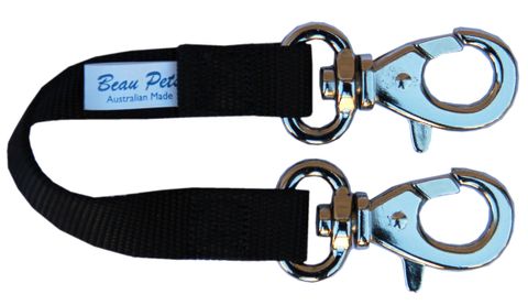 Coupler Strap Nylon 30cm Black