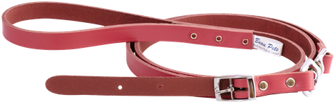 Greyhound Lead w/Buckle & Swivel Pink