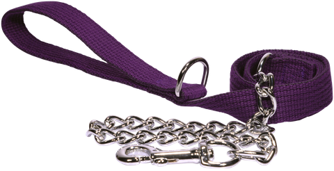 Lead Web&Chain 25mm/3.5mm x 120cm Purple