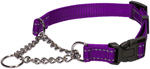 Collar Martingale Refl 20mmx35-50cm Purp