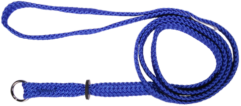 Lead Slip S/Nylon 10mm x 120cm Blue