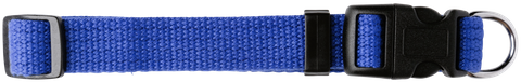 Collar Webbing Adj 20mmx25-40cm Blue