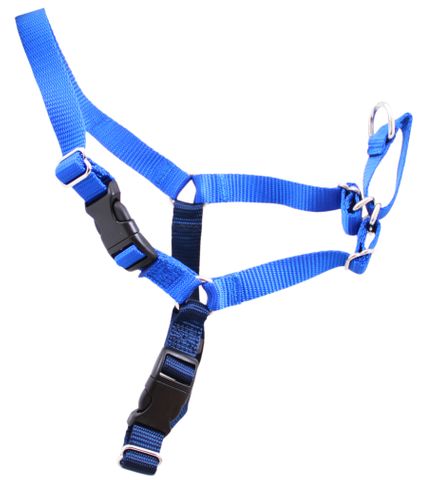 Gentle Leader Front Lead Harness Med Blu