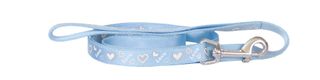 Dog Lead Nylon Love/Hearts Reflective