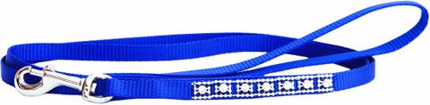 Lead Nylon 7 Jewel 10mm x 120cm Blue