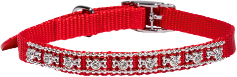 Jewelled Nylon Puppy Collar