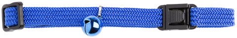 Collar Elastic Cat Safety Plain Blue