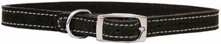 Suede Leather Dog Collar
