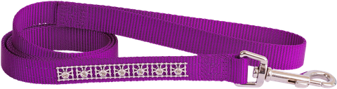 Lead Nylon 7 Jewel 20mm x 120cm Purple