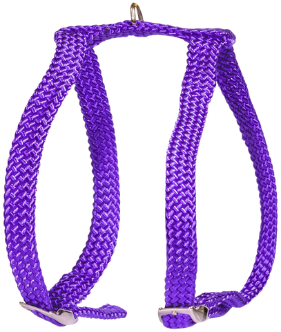 Harness Nyl 2 Ring 10mm 23-35cm Purple