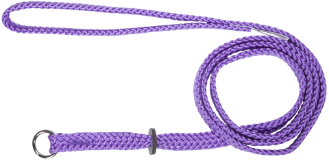 Lead Slip S/Nylon 10mm x 120cm Purple