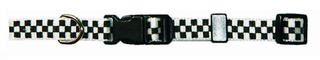 Checkerboard Puppy Collar