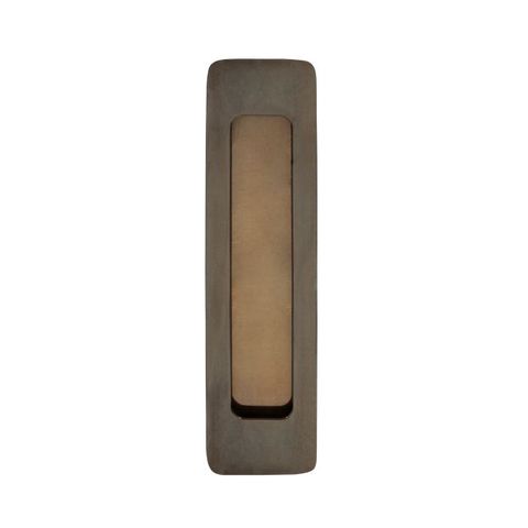 158x42mm Flushpull 128mm crs - Brass