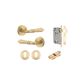 Sarlat Round Rose Door Lever