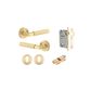 Brunswick Round Rose Door Lever