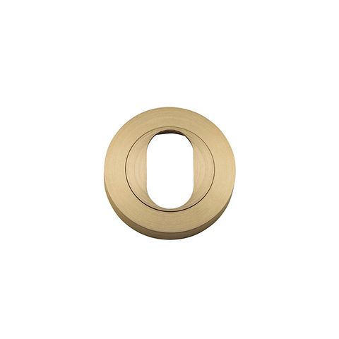Iver Oval Round Euro Escutcheon BB