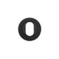Iver Oval Round Euro Escutcheon
