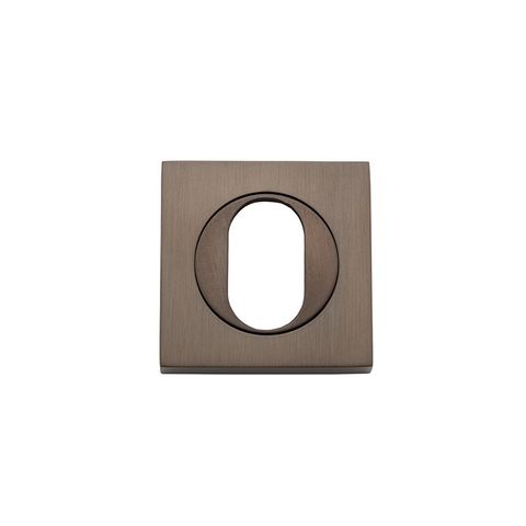 Iver Oval Square Euro Escutcheon SB