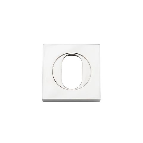 Iver Oval Square Euro Escutcheon PN