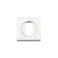 Iver Oval Square Euro Escutcheon