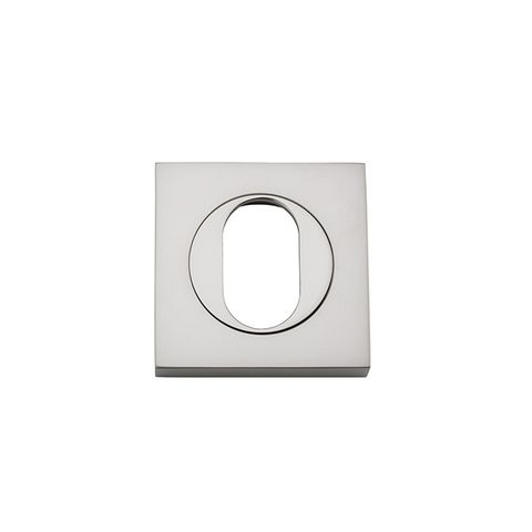 Iver Oval Square Euro Escutcheon SN