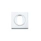 Iver Oval Square Euro Escutcheon