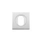Iver Oval Square Euro Escutcheon