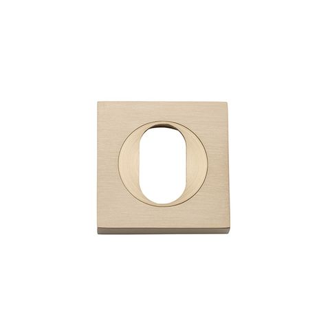 Iver Oval Square Euro Escutcheon BB