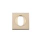 Iver Oval Square Euro Escutcheon