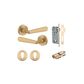 Copenhagen Round Rose Door Lever
