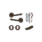 Sarlat Round Rose Door Lever
