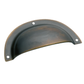 Tradco Classic Drawer Pull - Sheet Brass