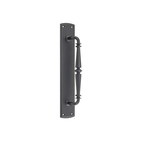 Tradco Sarlat Backplate Pull Handle MB
