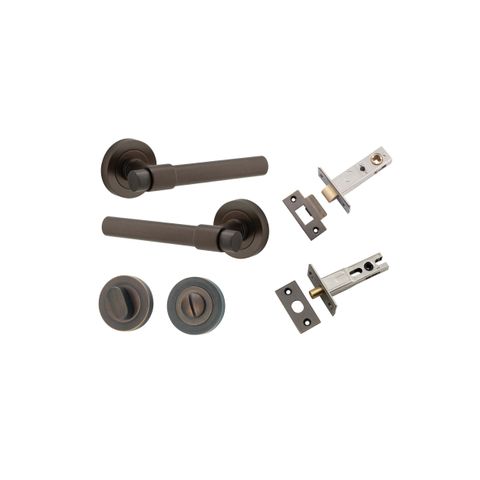 Helsinki Round Rose Door Lever