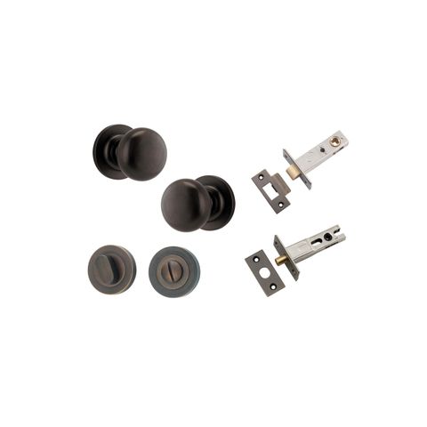 Cambridge Round Rose Knob Priv SB
