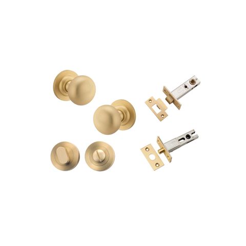 Cambridge Round Rose Knob Priv BB