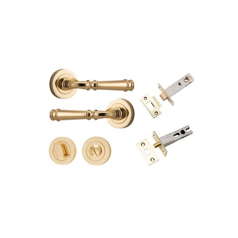 Verona Round Rose Lever Priv Sep PB