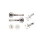 Verona Round Rose Door Lever