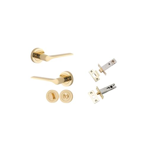 Como Round Rose Lever Priv Sep PB